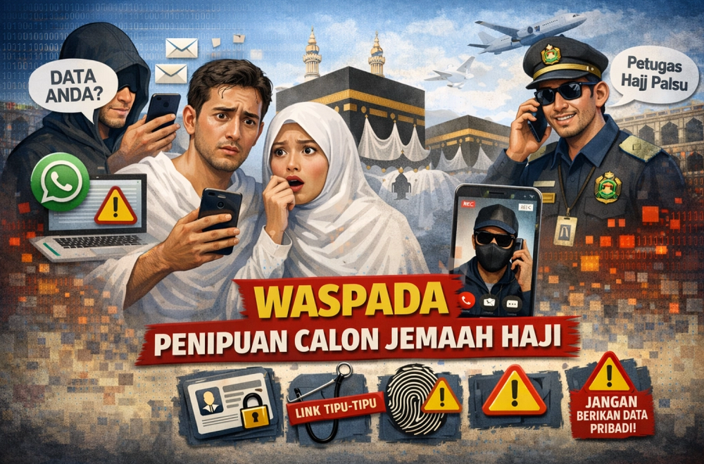 Kemenhaj Bongkar Modus Penipuan Berkedok Validasi Data, Calon Jemaah Haji Diminta Waspada